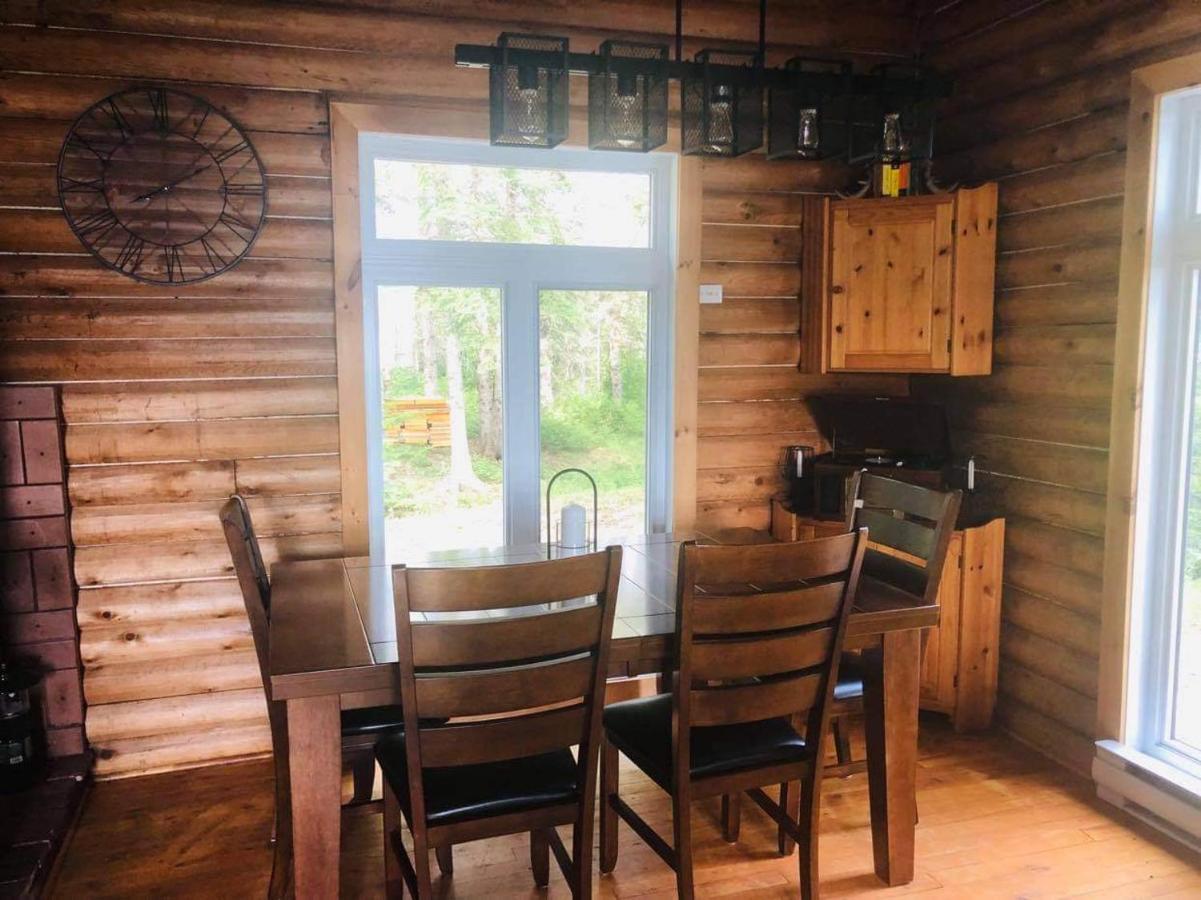 Le Chalet Au Souvenir Bouchette Bagian luar foto