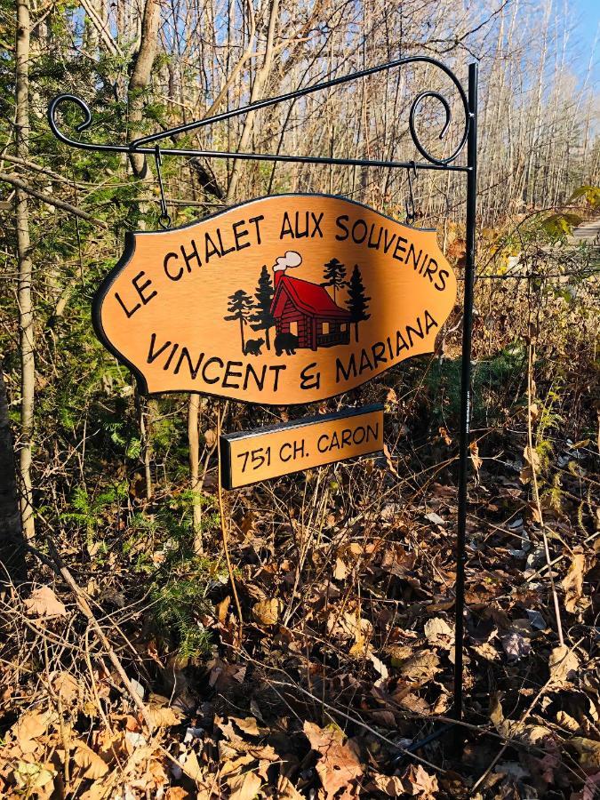 Le Chalet Au Souvenir Bouchette Bagian luar foto